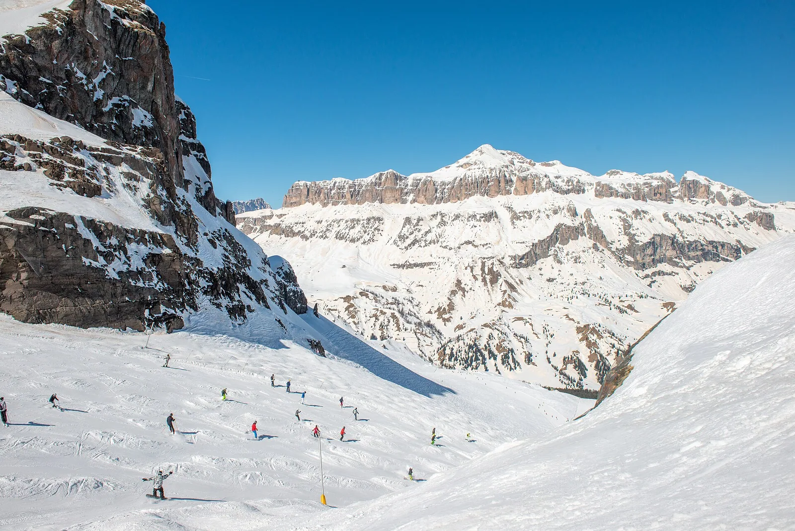 Gruppo del Sella visto da Porta Vescovo Dolomiti