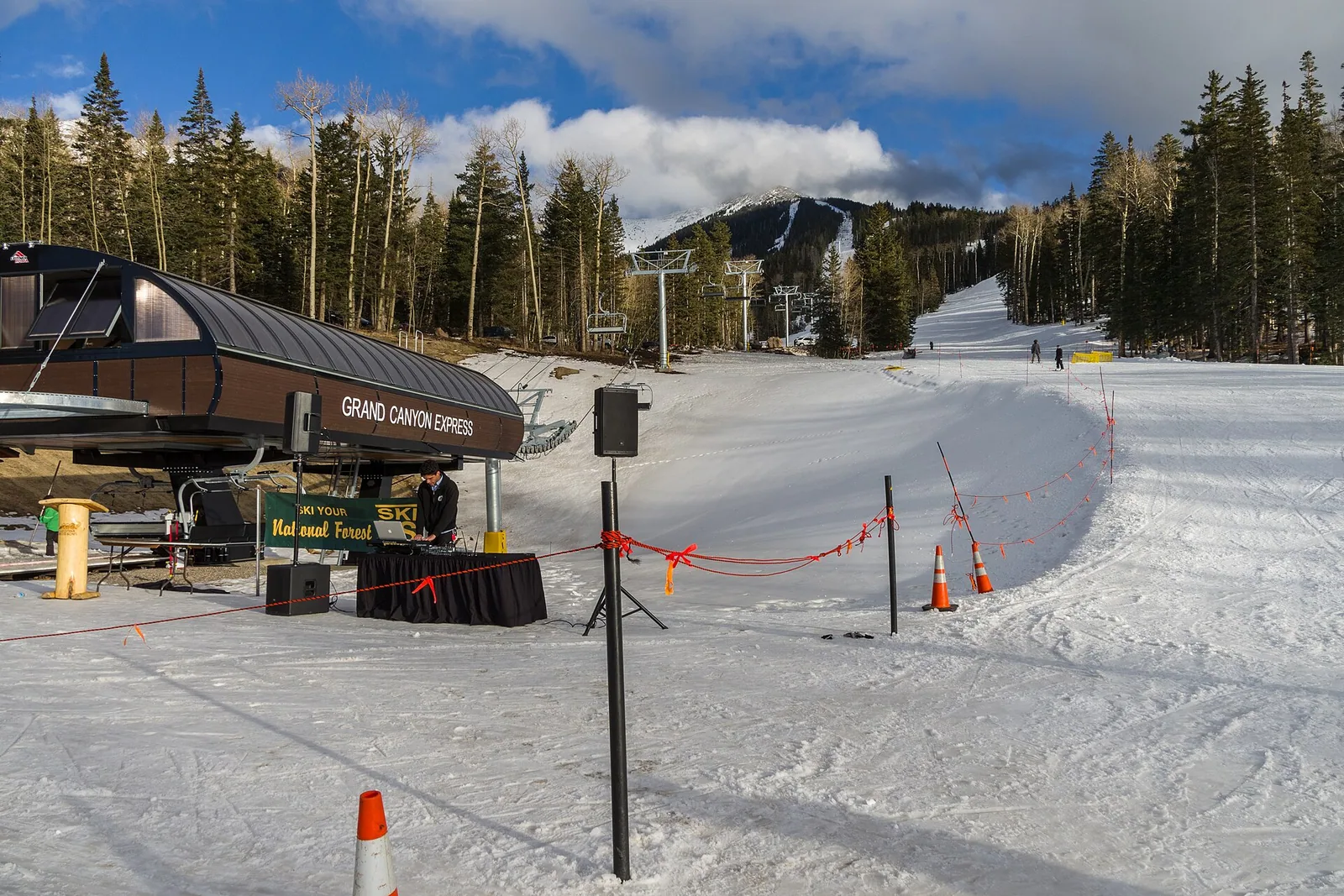 Arizona Snowbowl Grand Canyon Express Ski Lift Opening Celebration (30763786764)
