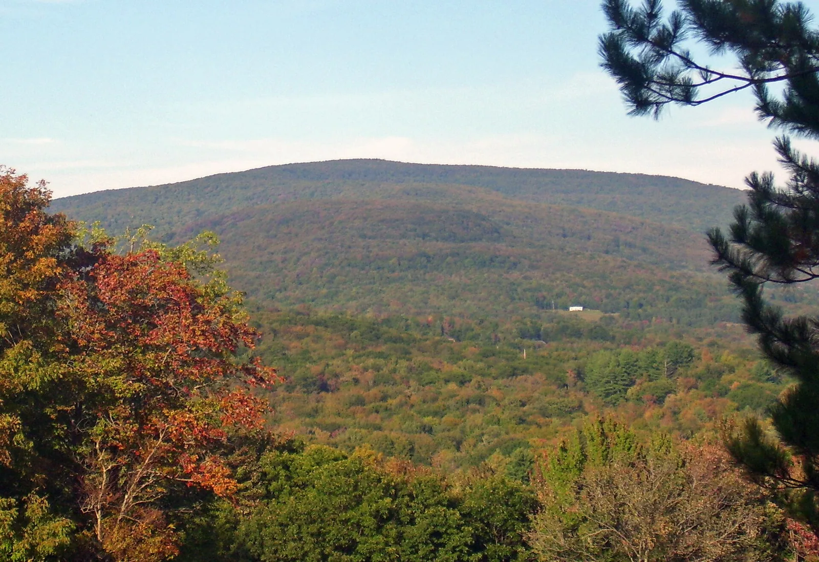 Halcott Mountain from Belleayre ski slope