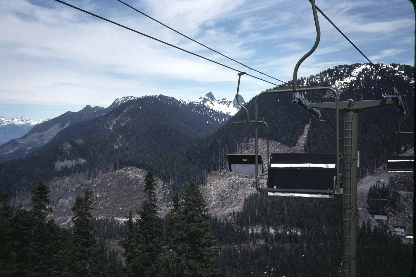 Cypress Mountain skilift, 1974