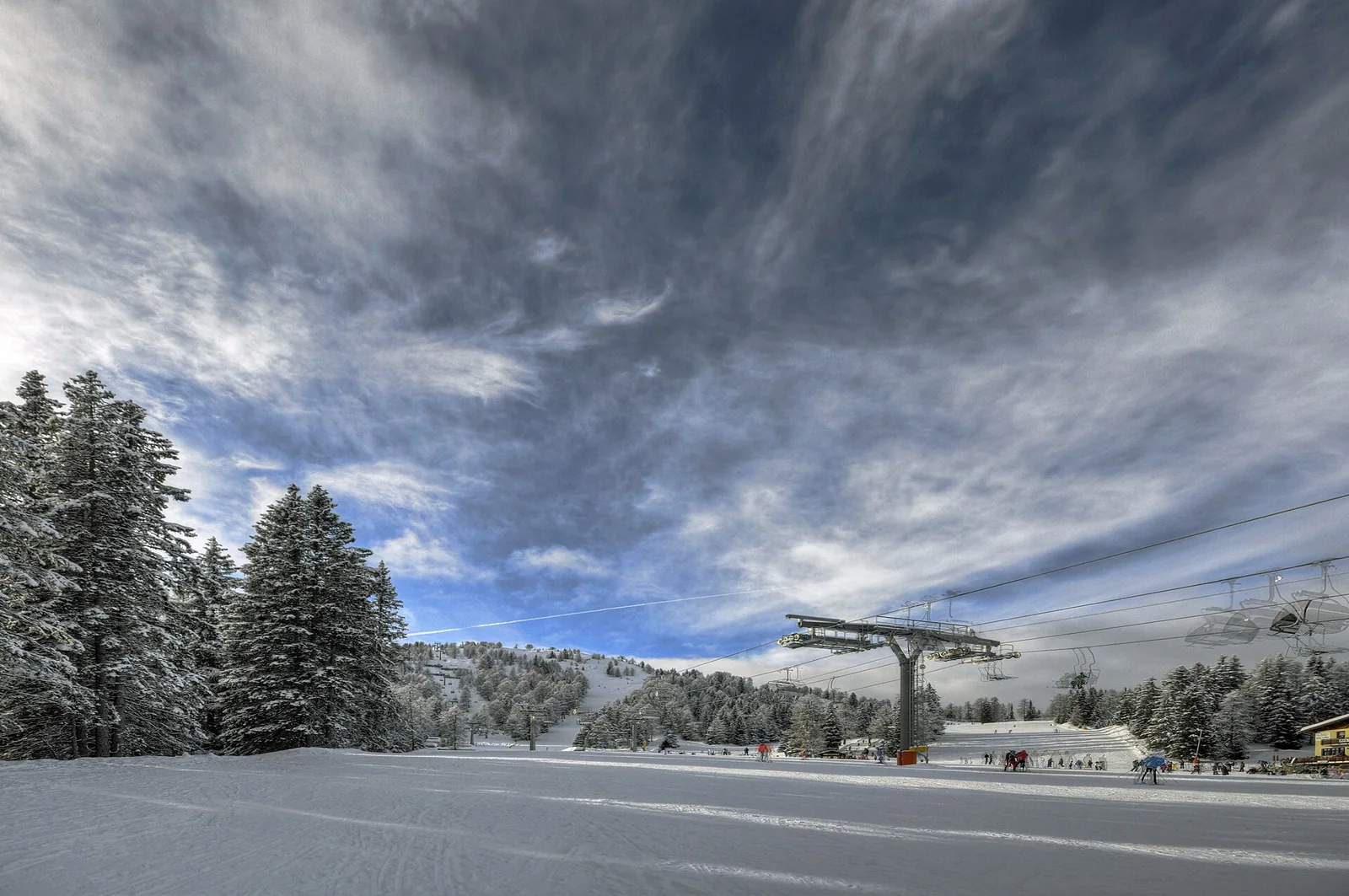 Chairlift - Malghet Haut, Folgarida, Trento, Italy - January 1, 2010 02