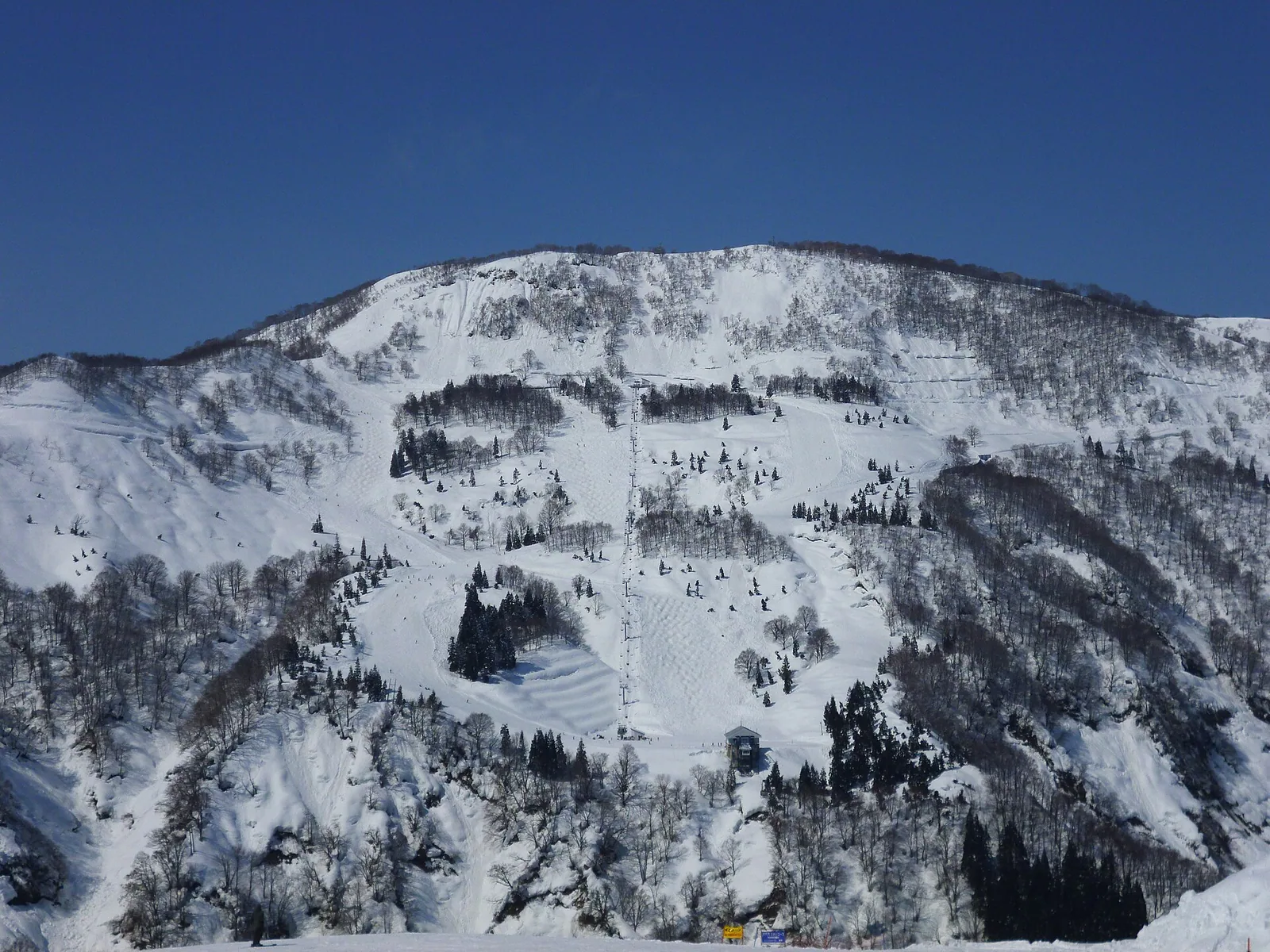 Southern area of Gala-Yuzawa Snow Resort