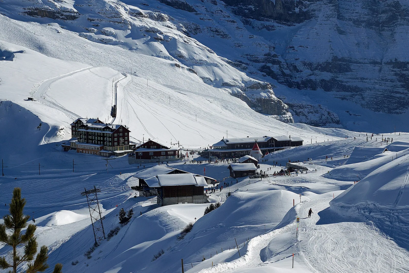 Kleine Scheidegg im Winter