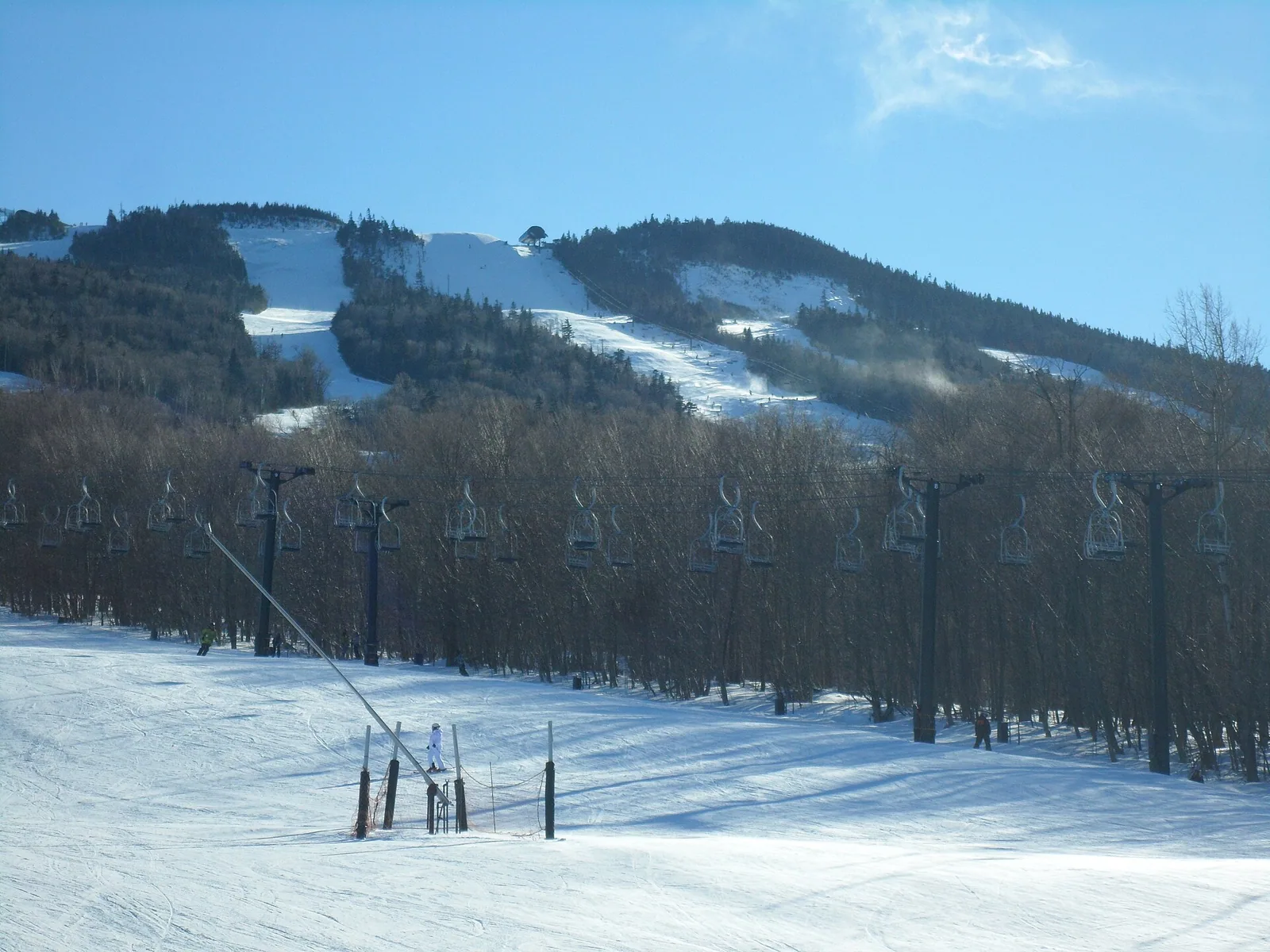 Boardercross Course Snowshed Double Killington Ski Area Green Mountains Rutland County Central Vermont