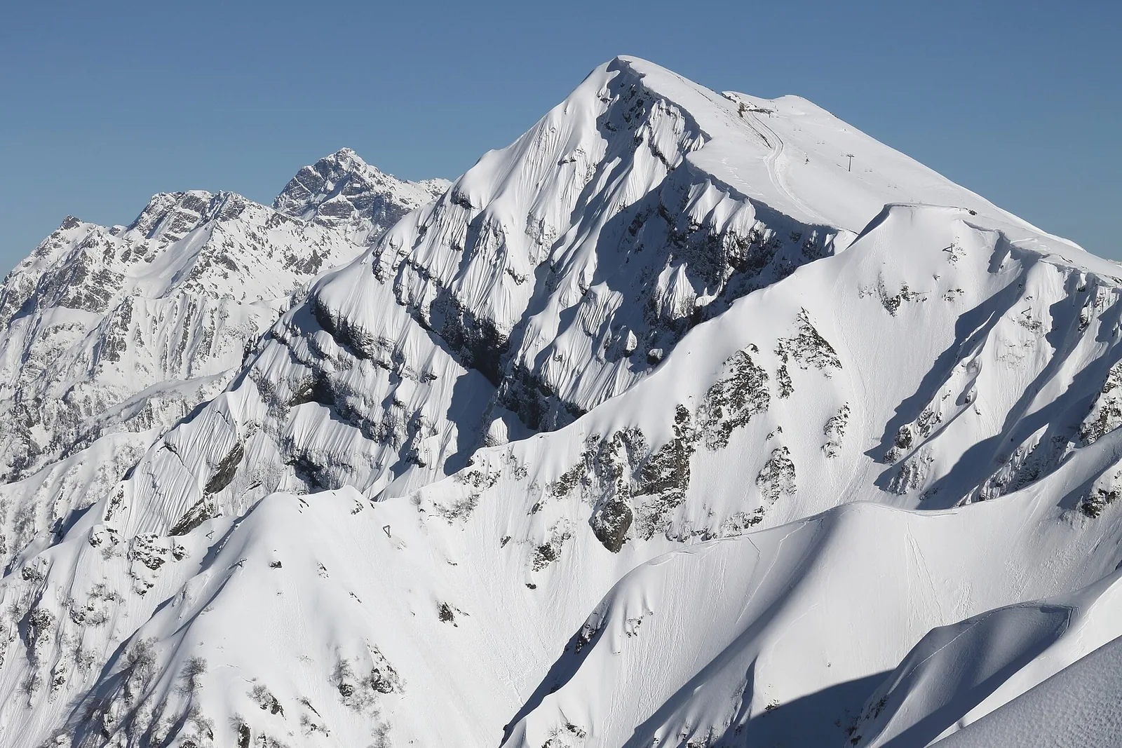 Mountains in Krasnaya Polyana