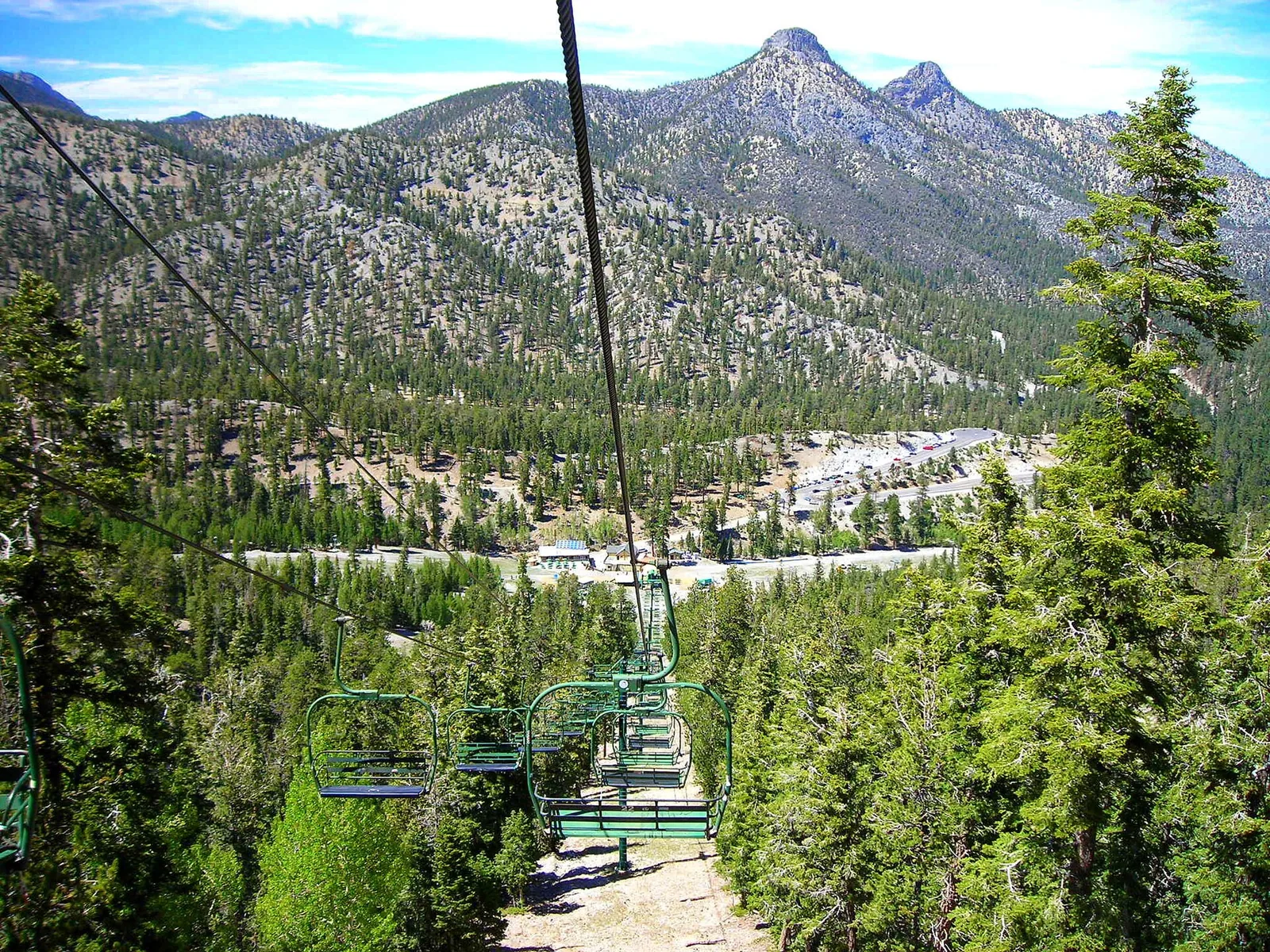 Lee Canyon Back Down The Hill Mt. Charleston Nevada