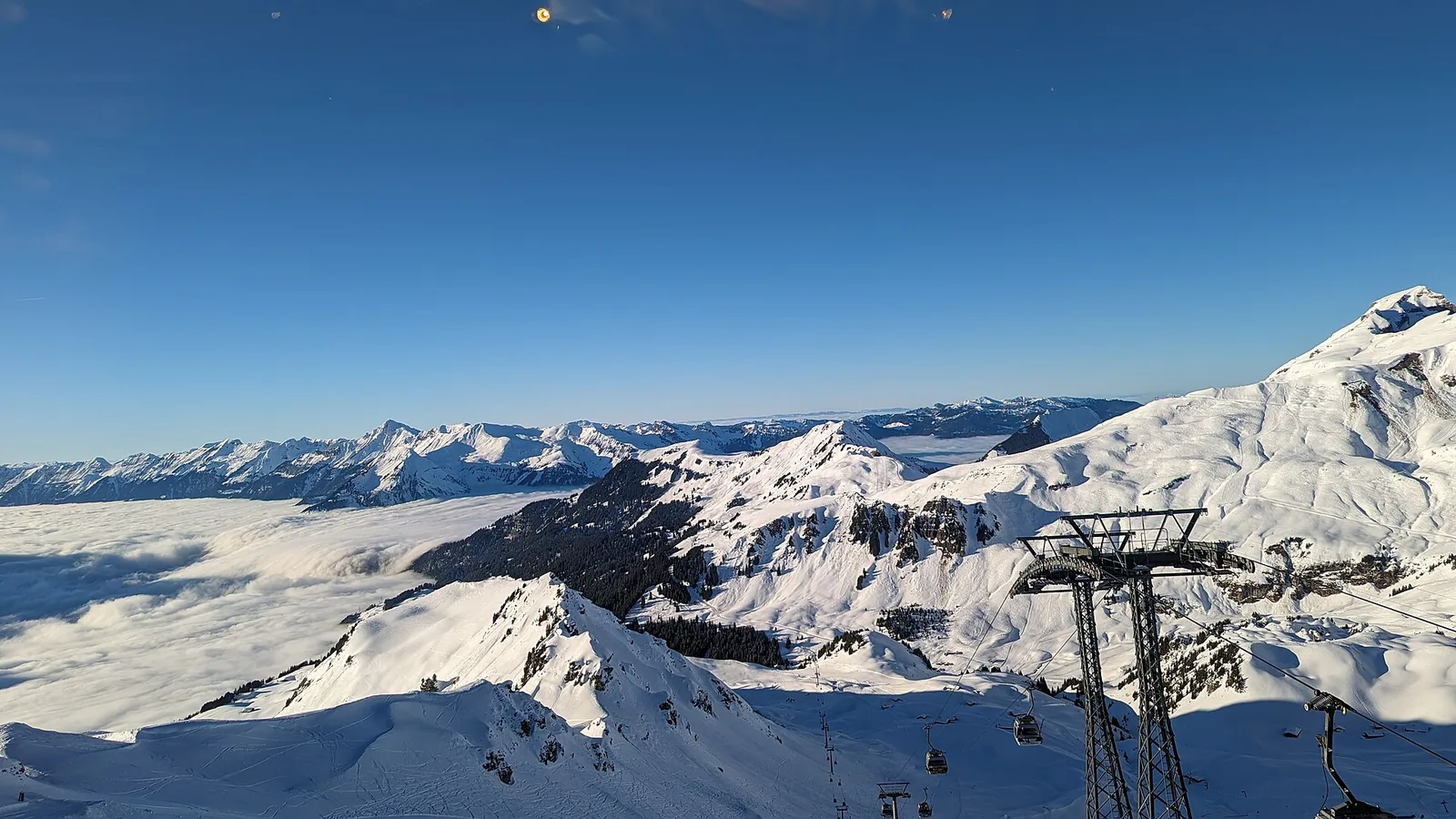 Schöner Skitag