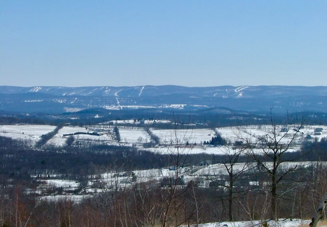Mountain Creek from Kittatinny Mountain