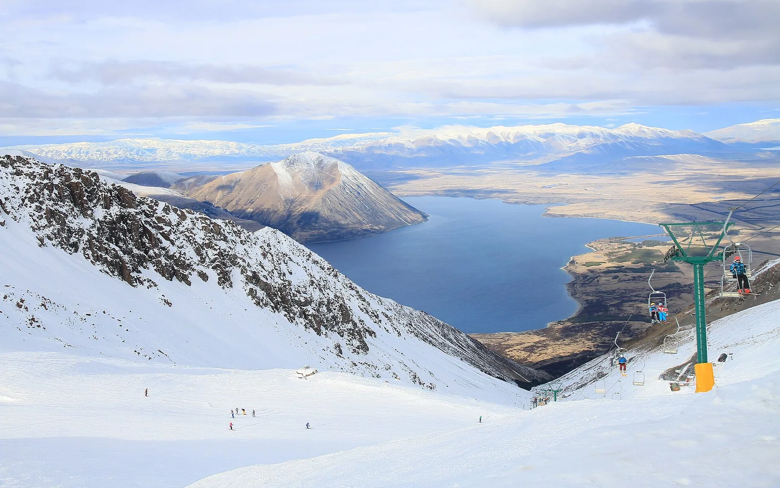 Ohau Snow Fields above Lake Ohau