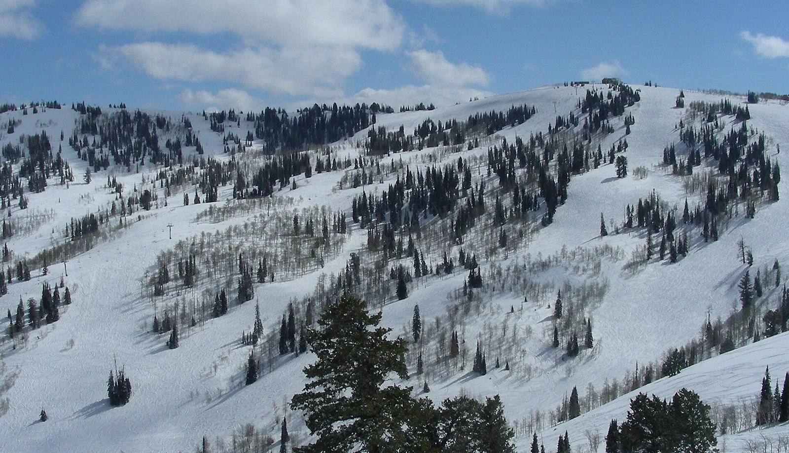 Powder Mountain Hidden Lake Area