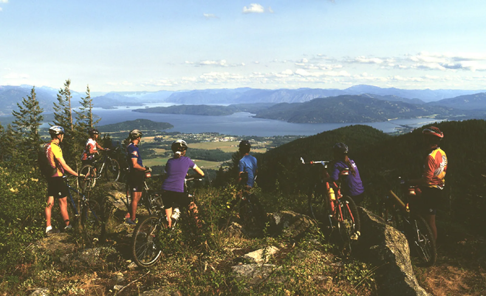 International Selkirk Loop - Mountain Biking on Schweitzer Mountain, Sandpoint - NARA - 7719578
