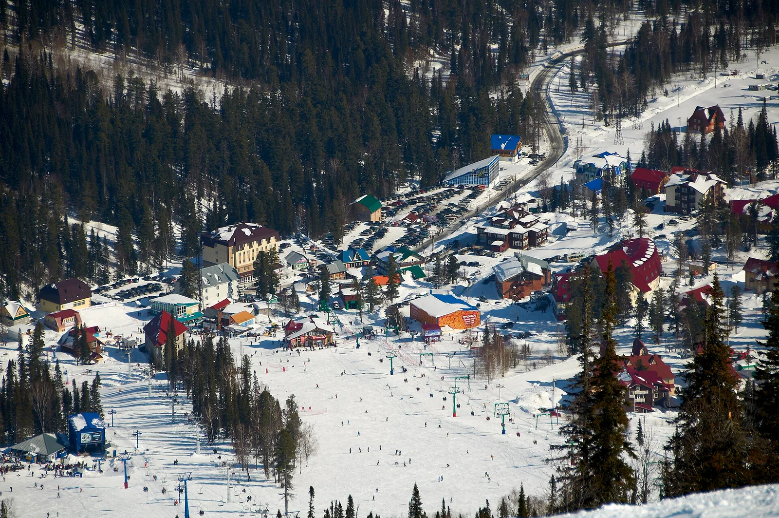 Поселок Шерегеш - panoramio