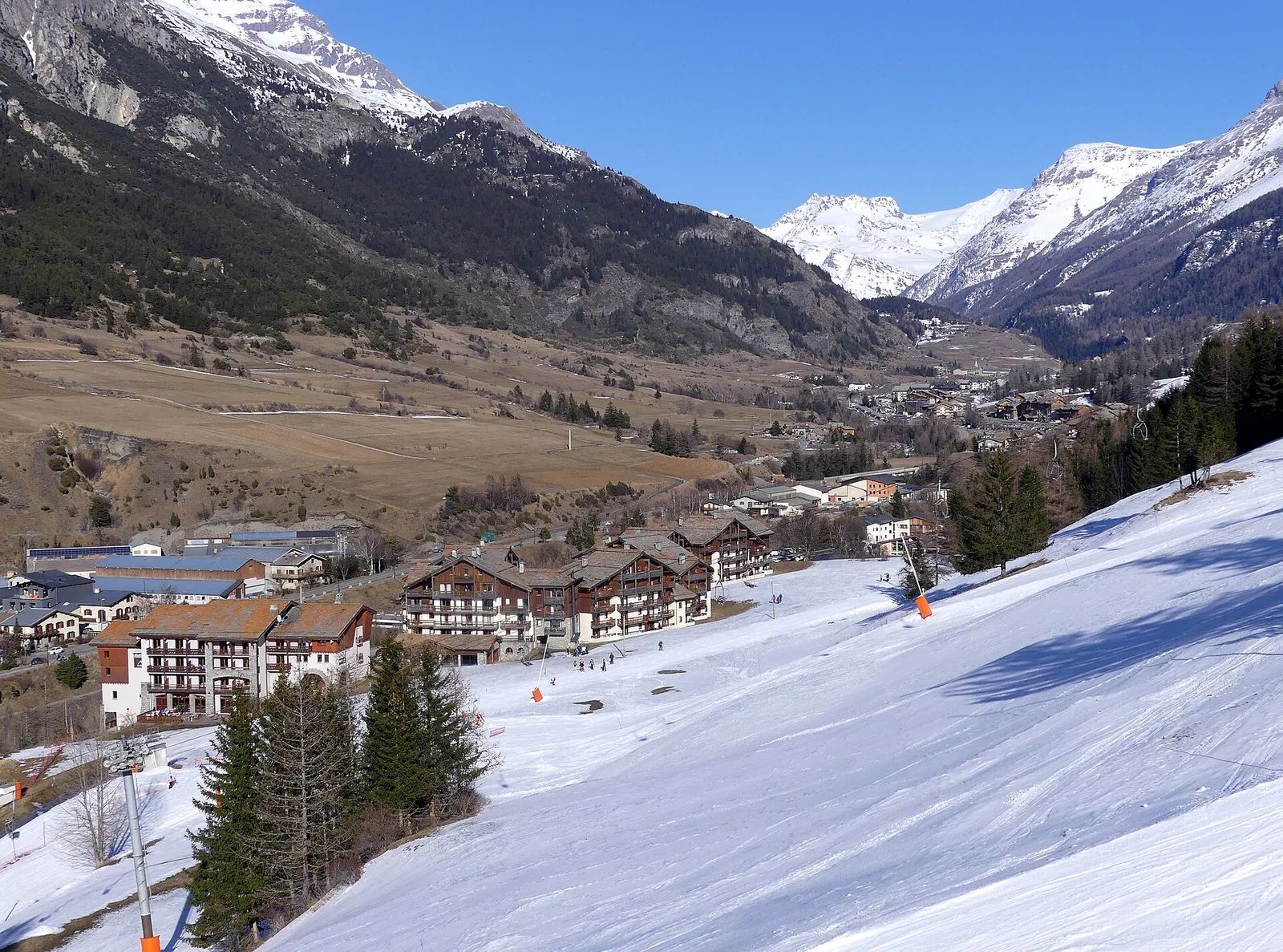 Pistes de ski de Lanslebourg-Mont-Cenis (mars 2025)