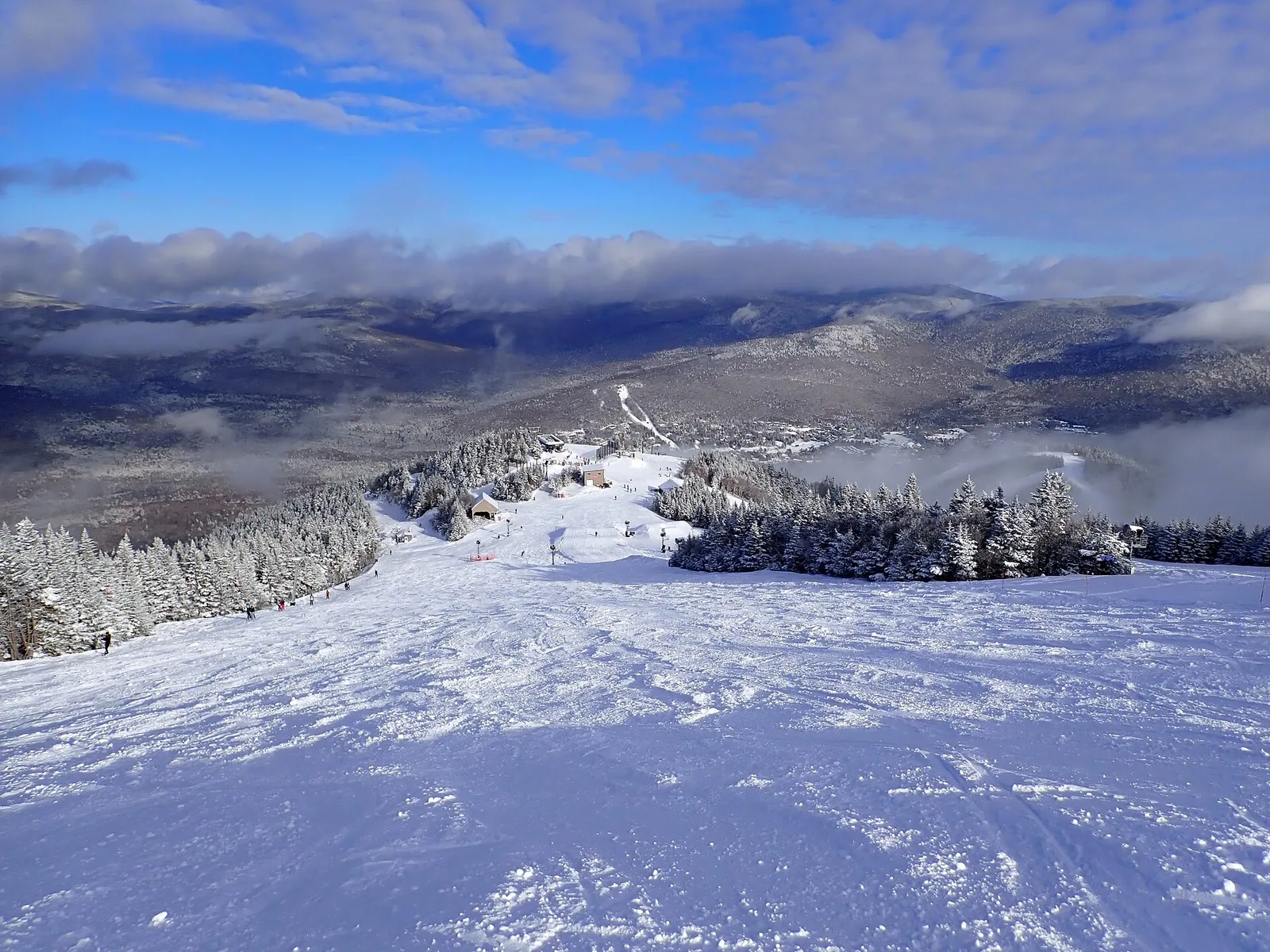 Waterville Valley Resort upper mountain