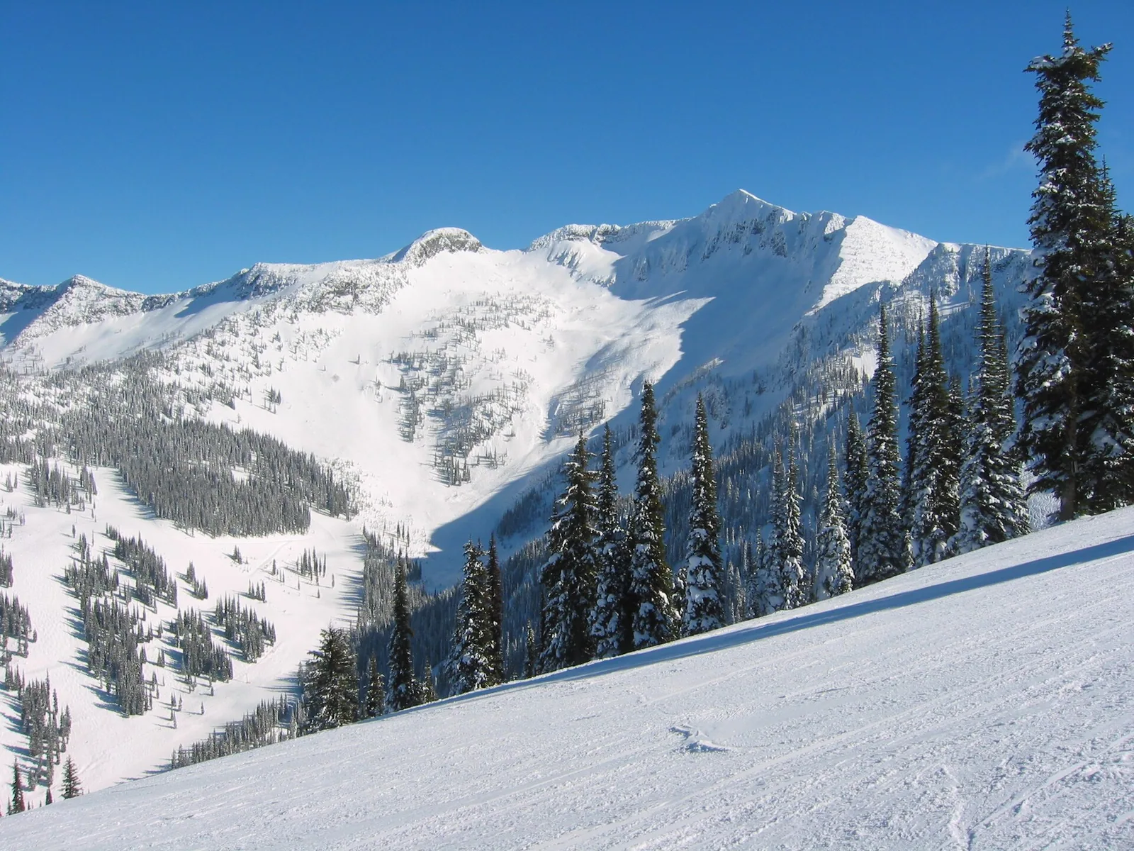 Whitewater Ski Resort Ymir Bowl