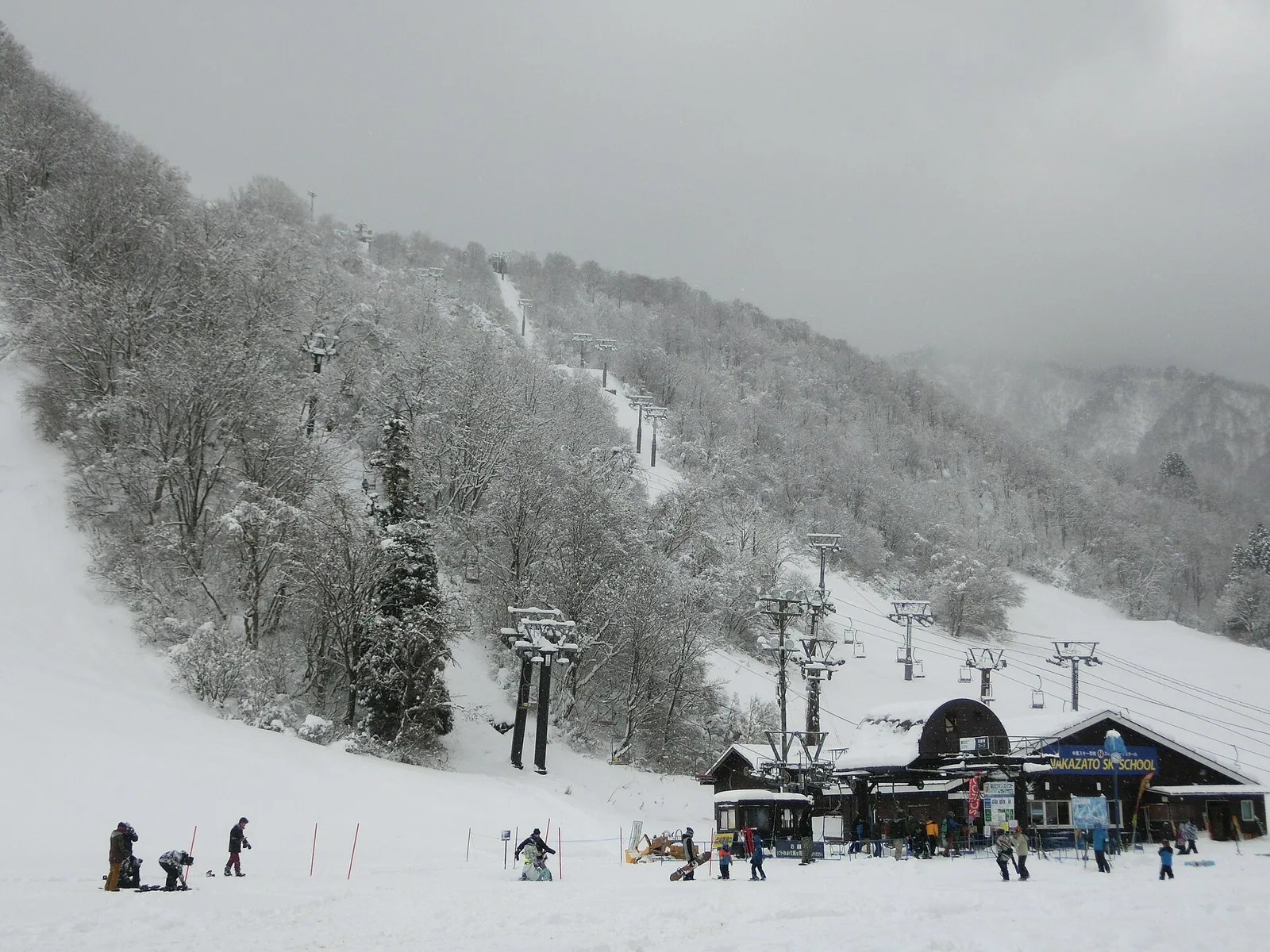 Yuzawa Nakazato Snow Resort on 5 January 2020